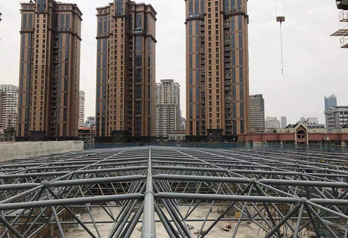 冷水江收费站网架厂家