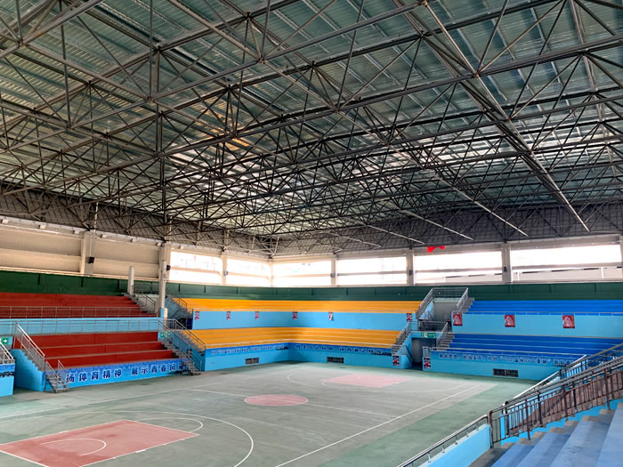 冷水江体育馆网架