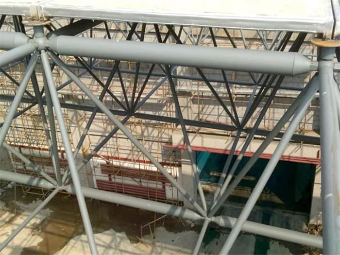 冷水江公安局网架天基板屋面