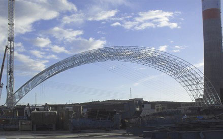 冷水江大型网架结构