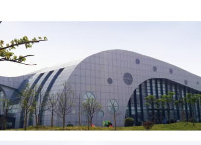 冷水江会议中心外景网架工程